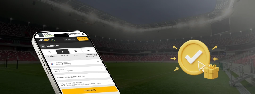 S'inscrire à Melbet via l'application mobile
